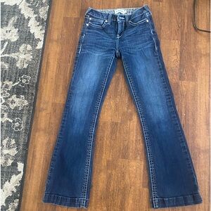 Ariat Youth Girls Blue Jeans